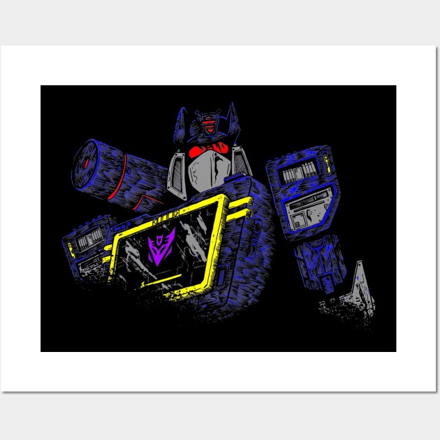 soundwave superior 2 Wall Art by JonathanGrimmArt